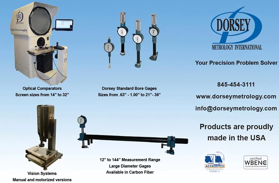 Dorsey Metrology - Your Precision Problem Solver